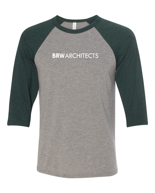 Bella+Canvas Three-Quarter Sleeve Baseball Tee